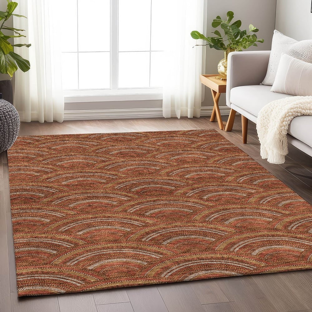 Premium Washable Super Soft Transitional Stacks Mayfield Rug
