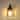 Thesis Glencrest 23-inch 1-light Textured Black Exterior Wall Sconce with Clear Water Glass