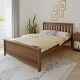 preview thumbnail 20 of 59, Max and Lily Full Size Platform Bed Walnut