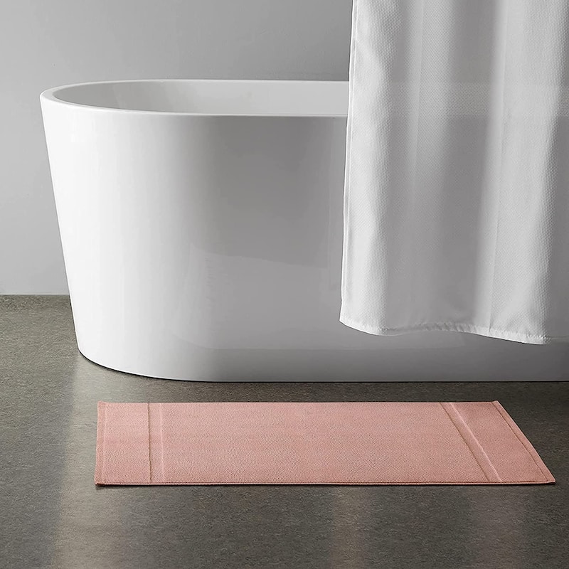 GOTS Certified Organic Cotton Feather Touch Quick Dry 900 GSM Bath Mat, 20"X33"