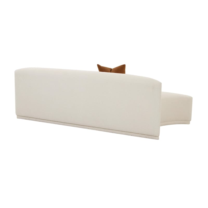 Fickle Upholstered Modular Armless Loveseat