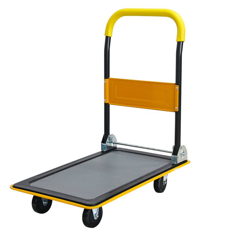 Heavy-Duty Folding Flatbed Cart