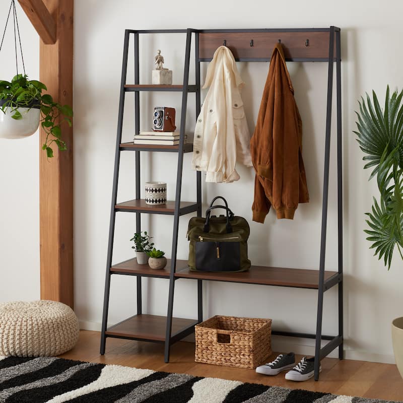 SAFAVIEH Rukije Etagere - 46" W x 16" D x 68" H - 46Wx16Dx68H
