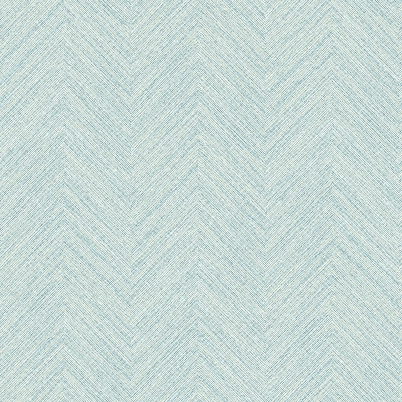 Soros, Caladesi Teal Faux Linen, 33' L X 20.5 W, Wallpaper Roll