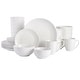 preview thumbnail 1 of 3, Gibson Home Ogalla 30-Piece Dinnerware Set - White