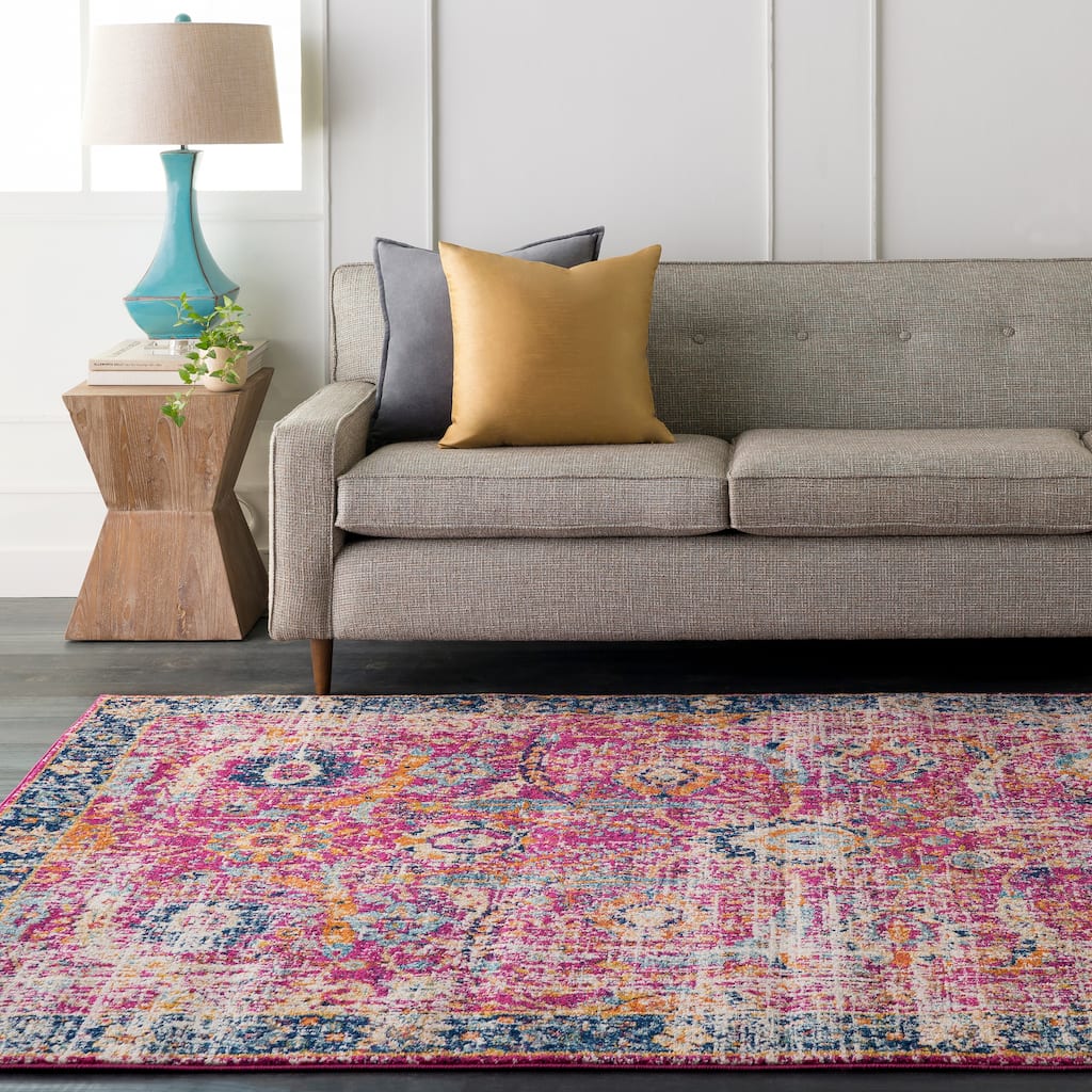 Kinsey Distressed Vintage Area Rug