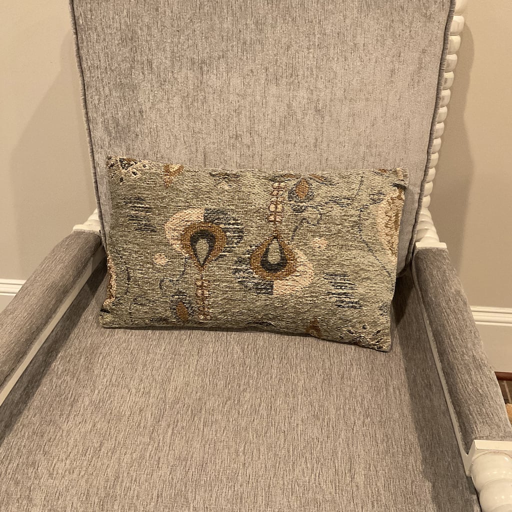 HERAT ORIENTAL Handmade Chenille Throw Pillow