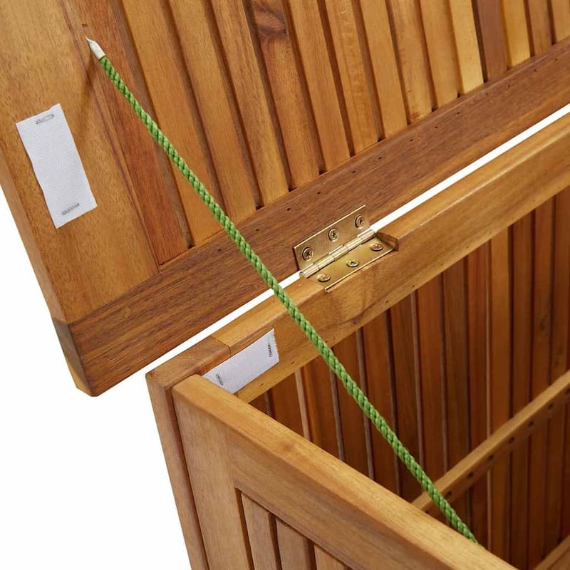 vidaXL Outdoor Storage Box, Solid Acacia Wood