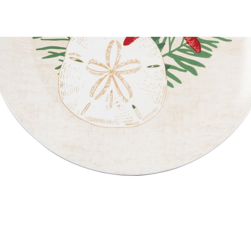 Seaside Greetings Ceramic Platter
