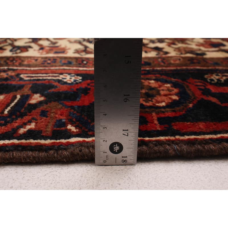 ECARPETGALLERY Hand-knotted Sarabi Red Wool Rug - 7'8 x 10'10