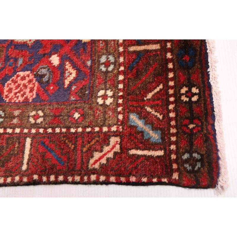 ECARPETGALLERY Hand-knotted Andelz Dark Navy Wool Rug - 3'3 x 10'5