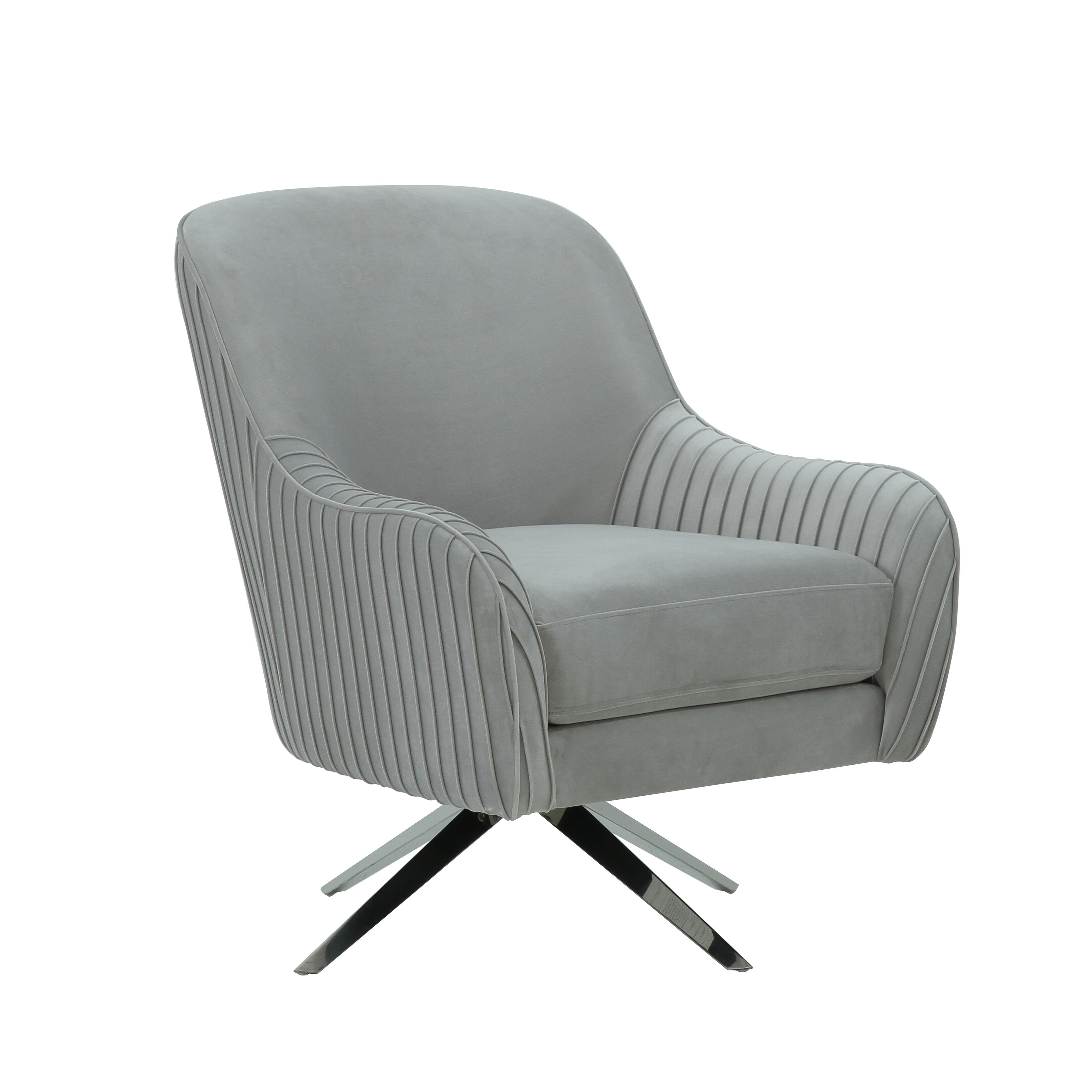 Pasargad Home Noho Collection Astor Accent Chair Silver Overstock 28124172