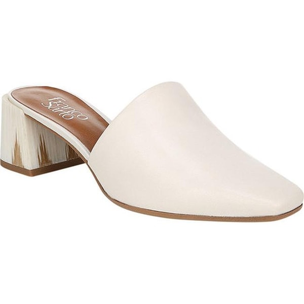 franco sarto leather mules