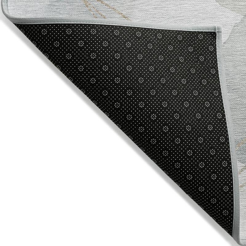 Bax Artistic Abstract Weather Resistant Sleek Contemporary Outdoor Rug