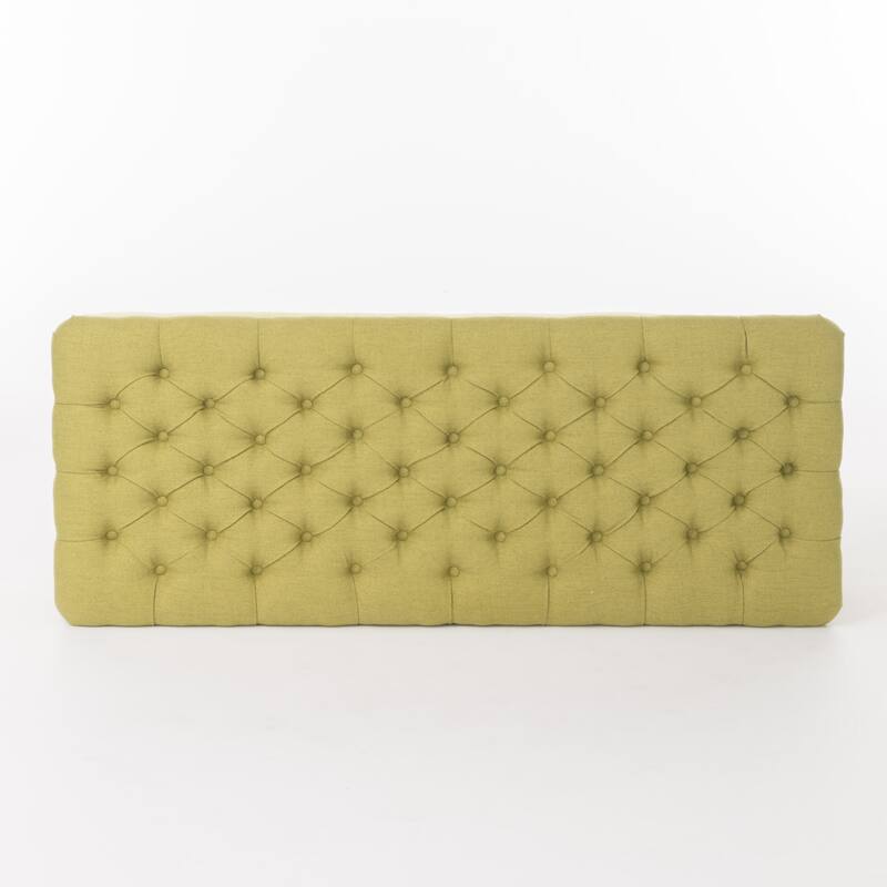 Storage Ottoman, 50" Upholstered End of Bed Bench with Safety Hinge, Large Entryway Bench, Foot Rest Stool for Living Room