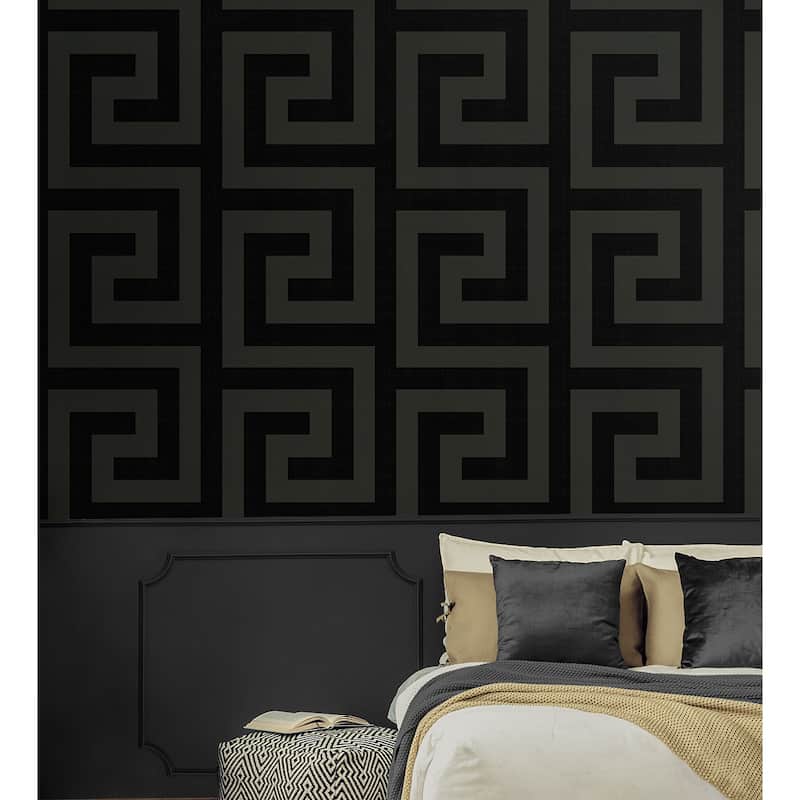 NextWall Maze Geo Peel and Stick Wallpaper