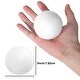 preview thumbnail 2 of 6, 24pcs White Foam Balls, Art Craft Decoration Balls