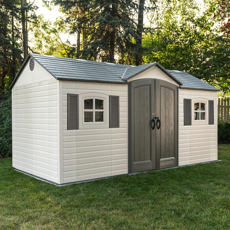 Lifetime Legacy 15 ft x 8 ft Outdoor Storage Shed (60465)
