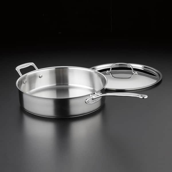Cuisinart 5.5 Qt. Saute Pan with Helper Handle and Cover