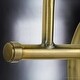 preview thumbnail 5 of 5, Luxury Vintage Bath Vanity Light, 6.5"H x 16.5"W, with Farmhouse Style, Olde Brass, by Urban Ambiance