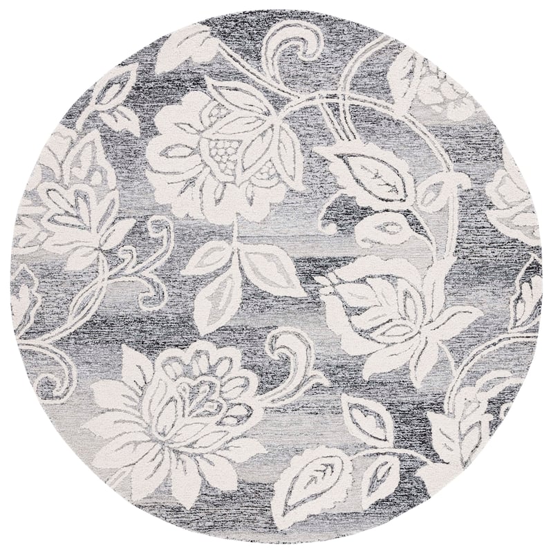 SAFAVIEH Handmade Jardin Jauhen Floral Wool Rug