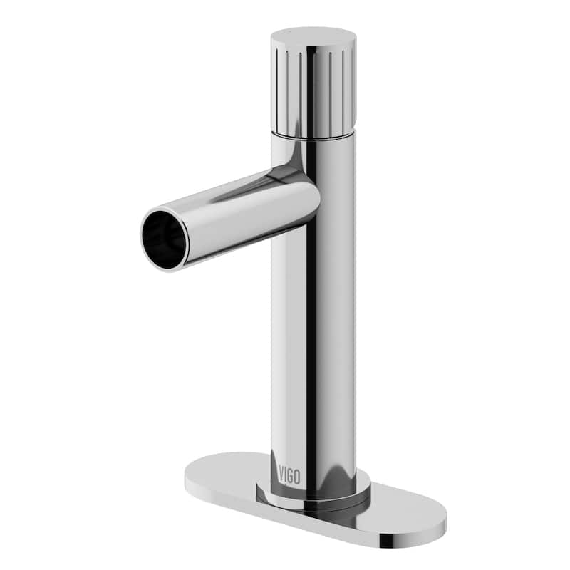 VIGO Ashford 8" H Single Handle Single Hole Bathroom Faucet