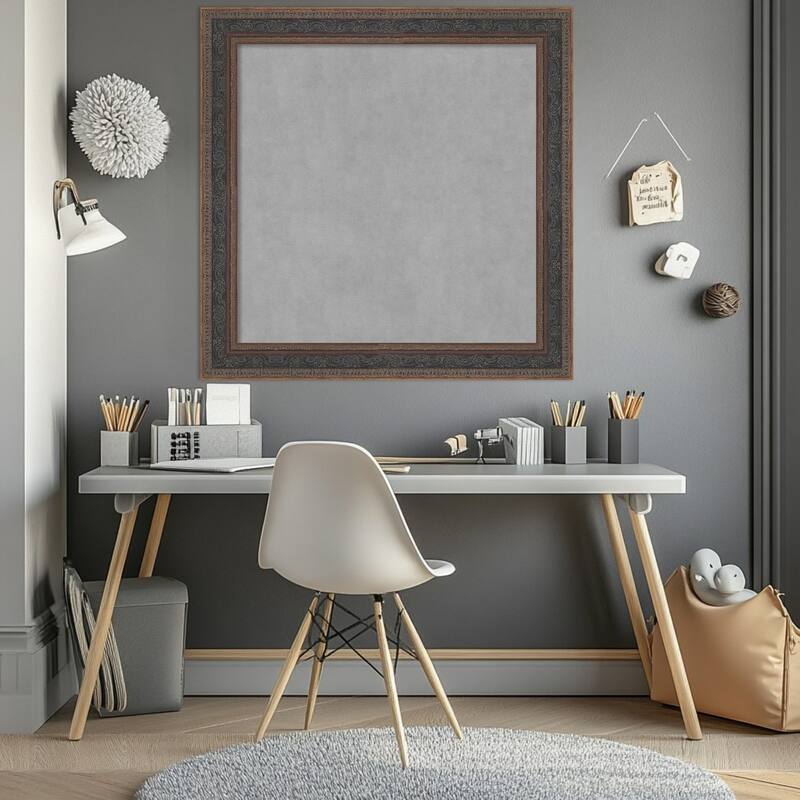 Amanti Art Attic Aged Black Framed