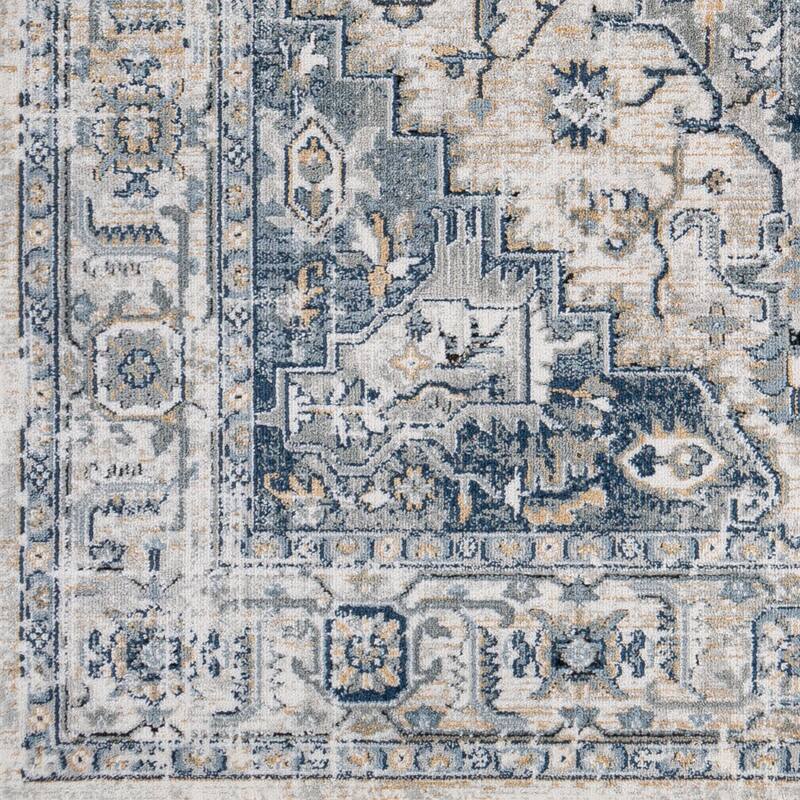 Livabliss Jolie Transitional Medallion Area Rug