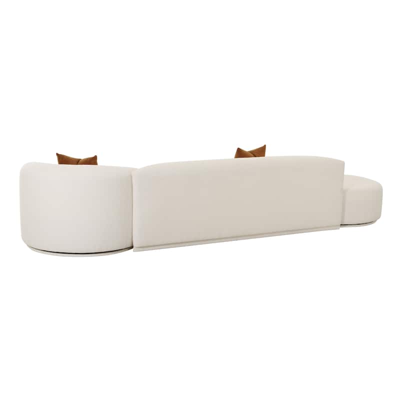Fickle 3-Piece Chaise Modular Sofa