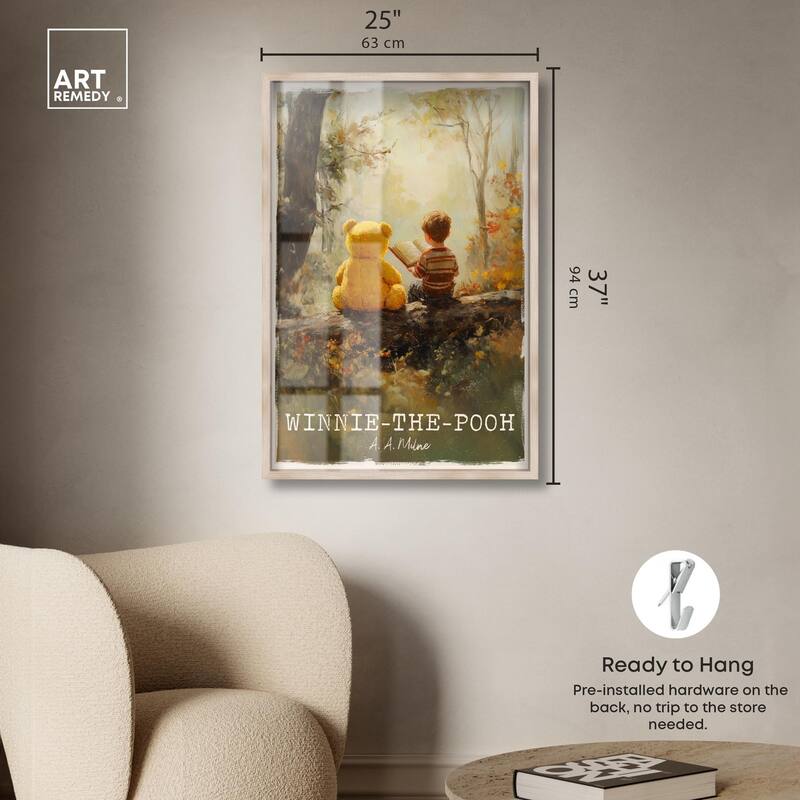 Classic Winnie the Pooh Shadowbox by Art Remedy