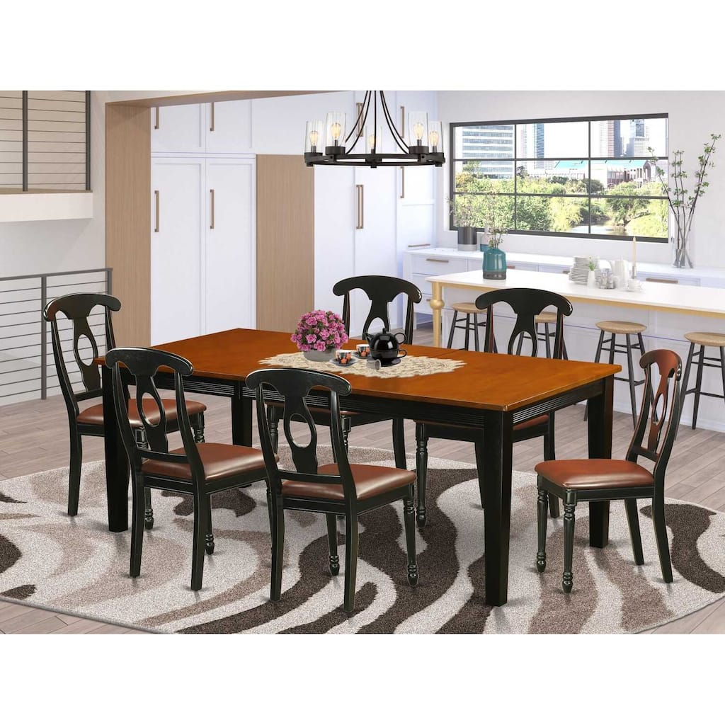 Contemporary Dining Set - Chic Table and Chairs for Kitchen or Dining Room