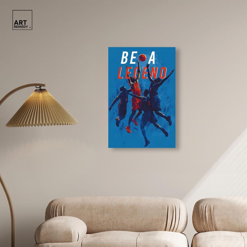 Legendary Shots Canvas by Art Remedy, Gallery Wrapped