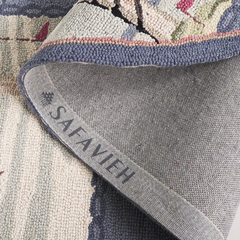 SAFAVIEH Handmade Chelsea Laurenzia French Country Nautical Wool Rug
