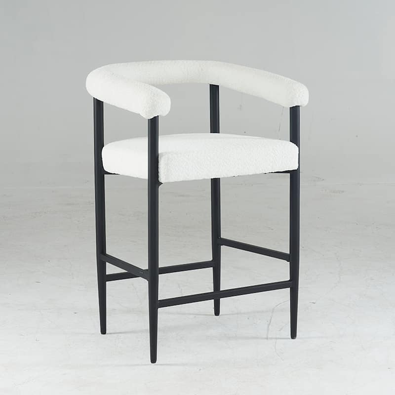 Upholstered Counter Height Chairs Side Chairs Set of 2