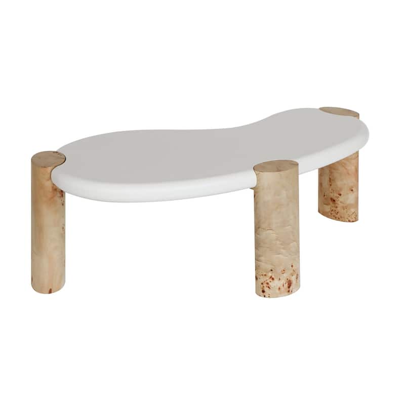 Sasso Aspen Burl Nest Coffee Table Set