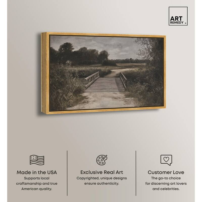 Bridge to Beyond Canvas by Art Remedy