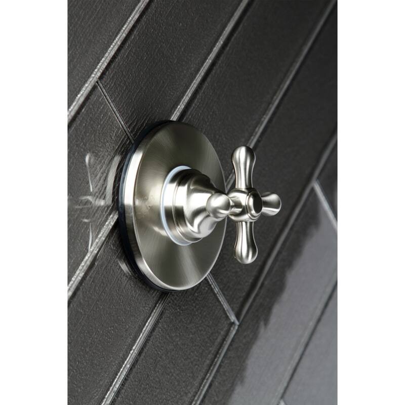Kingston Brass Single-Handle Three-Way Diverter Valve with Trim Kit