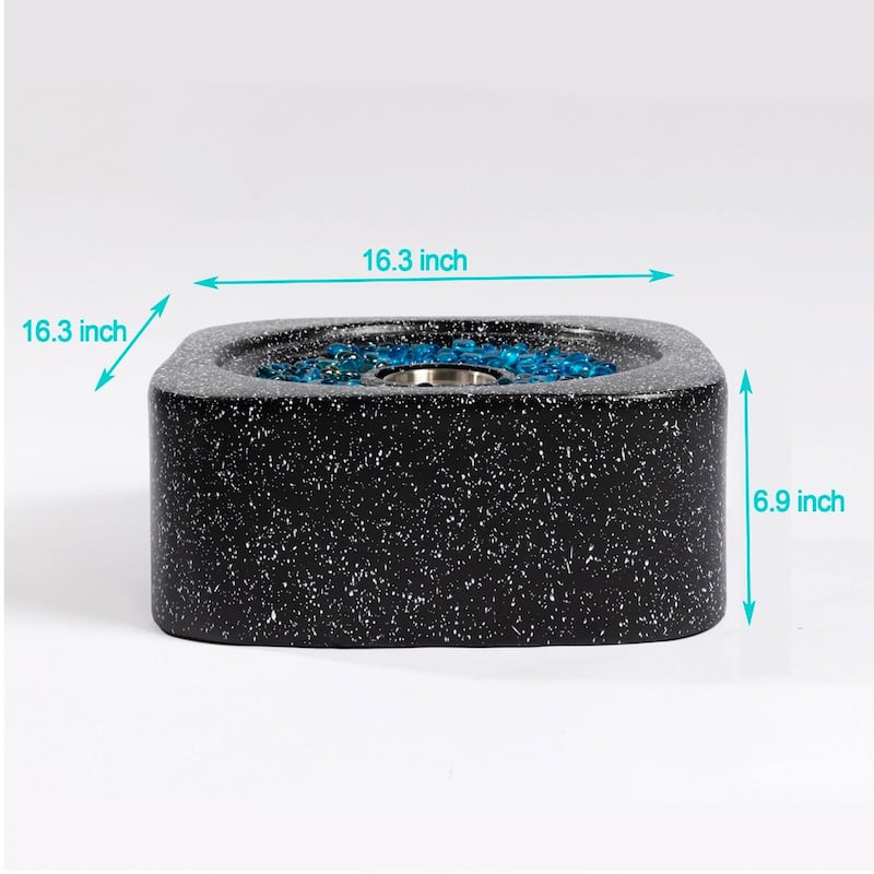 Bio-ethanol with Glass Beads Portable Indoor and Outdoor Fire Pit