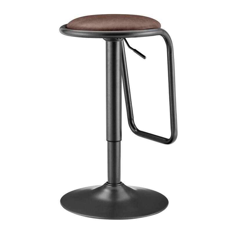 NPD Furniture Elijah PU Gaslift Bar Stool (Set of 2)