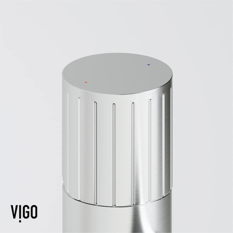 VIGO Ashford 8" H Single Handle Single Hole Bathroom Faucet
