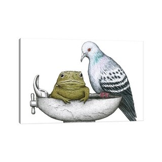 iCanvas "Pigeon Toad" by Don McMahon Canvas Print - Bed Bath & Beyond ...