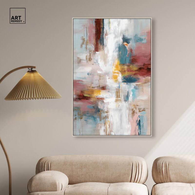 Warmth and cool III Canvas by Art Remedy