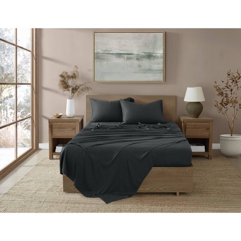 Brooklyn Loom Rayon from Bamboo 4 Piece Sheet Set