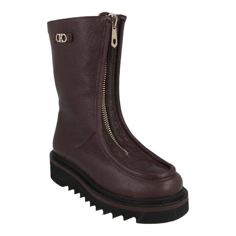 Ferragamo Eurialo F Leather Boots