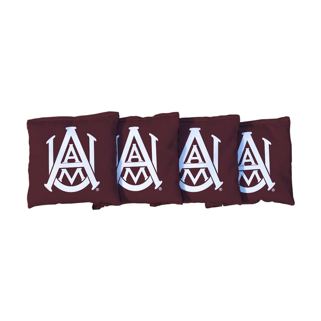 Alabama A&M Bulldogs Red Cornhole Bags