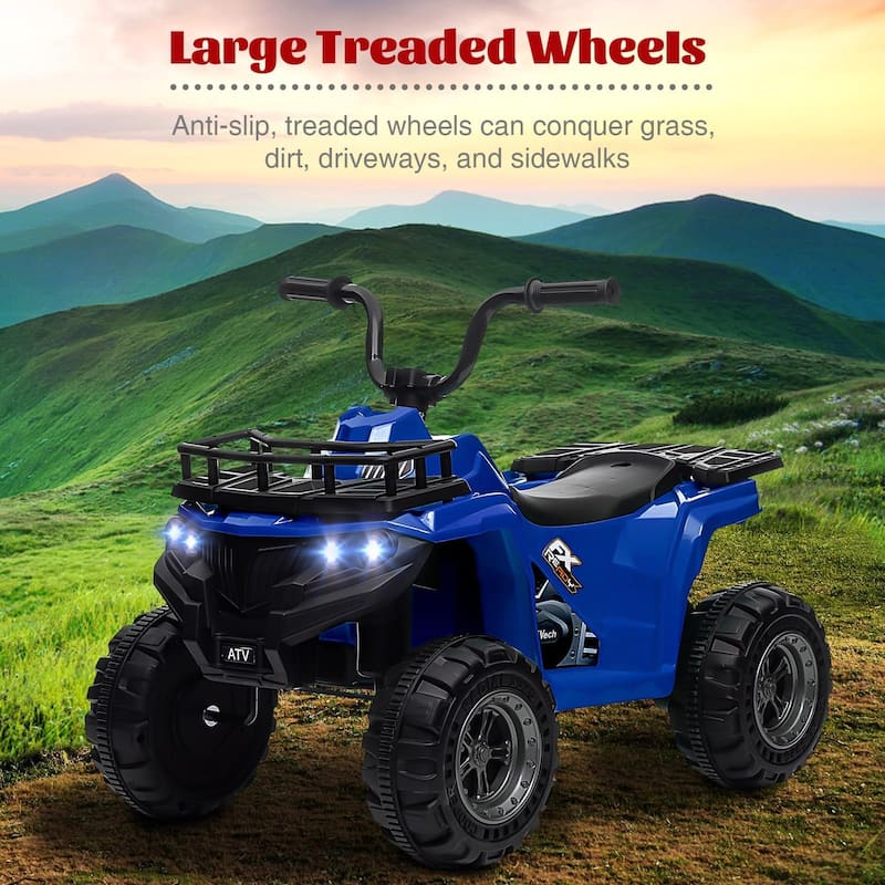 12V Kids Electric ATV Ride-On Car with Audio