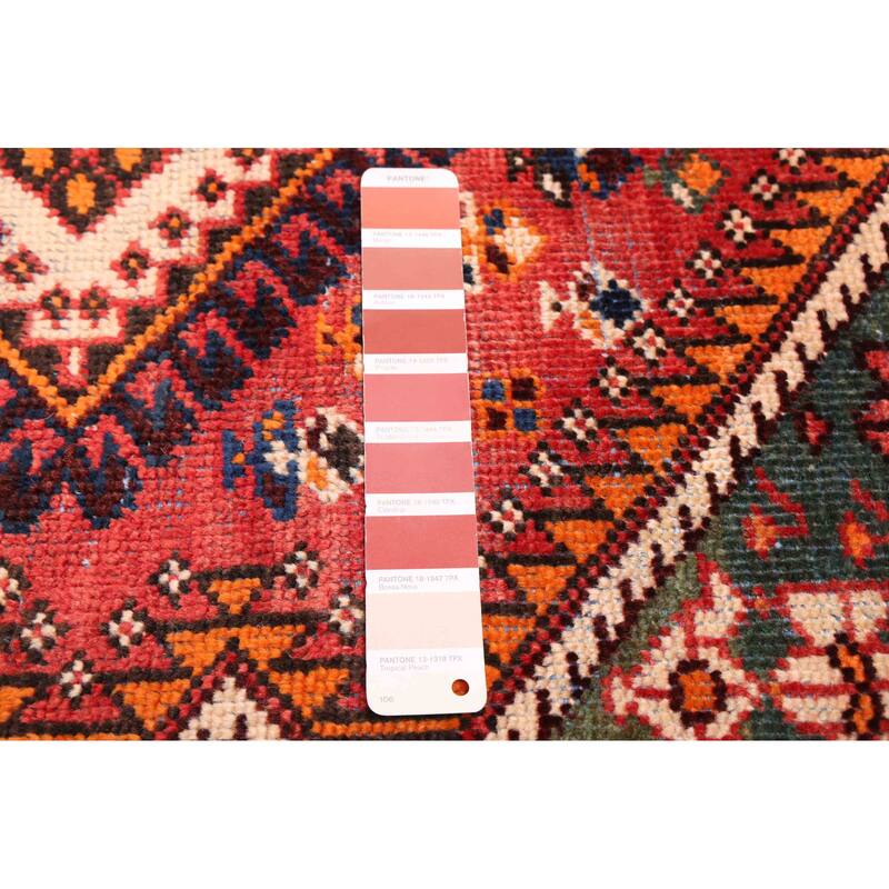 ECARPETGALLERY Hand-knotted Konya Anatolian Red Wool Rug - 5'3 x 9'10