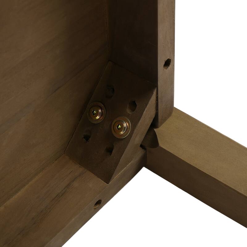 Adirondack Square Teak Patio Side Table All Weather