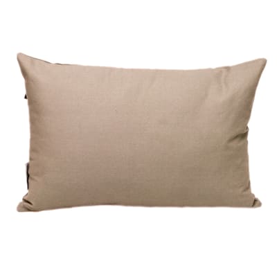 Cotton Rectangular Throw Pillow - 18" - Tan Beige