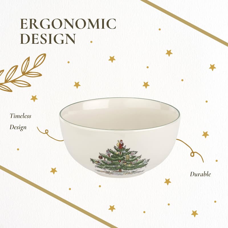Spode Christmas Tree Round Bowl